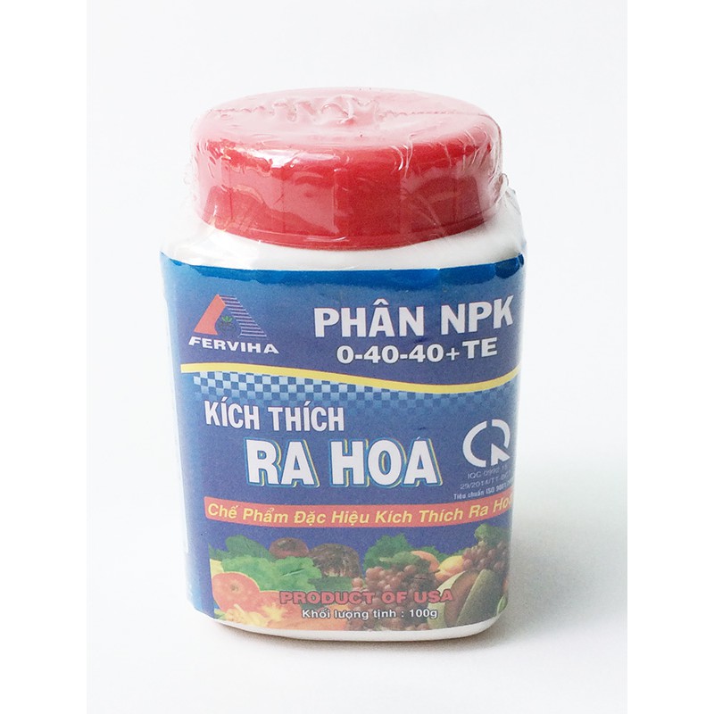 NPK 0-40-40+TE - chế phẩm đặc hiệu kích thích ra hoa 100g