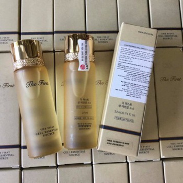 Nước Thần Ohui The First Cell Essential Soure Tinh Chất Khởi Nguồn 22ml date 08/2024