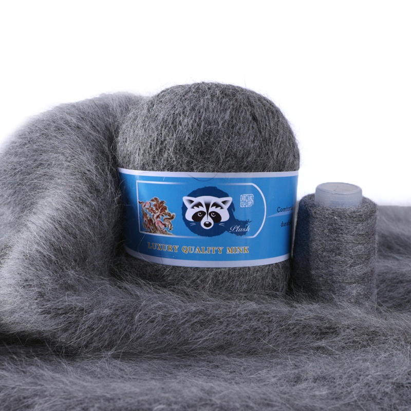 Gói 50 + 20g Cuộn Len Đan Móc Nhiều Màu Sắc