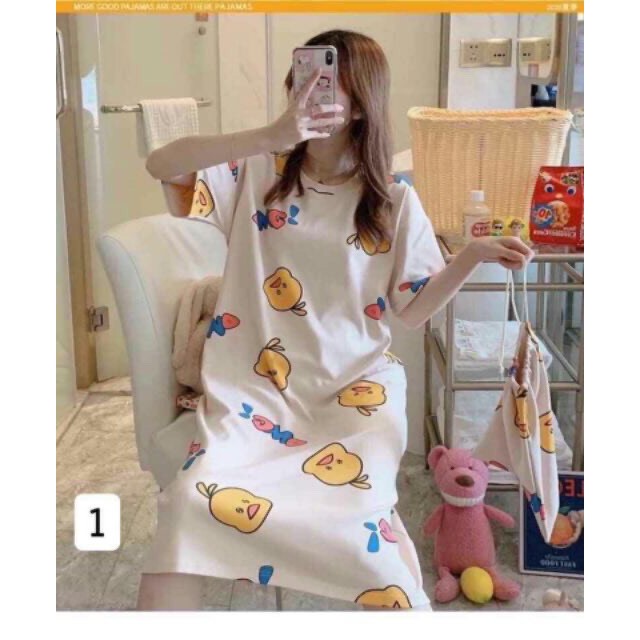 VÁY NGỦ DỄ THƯƠNG NHIỀU HÌNH