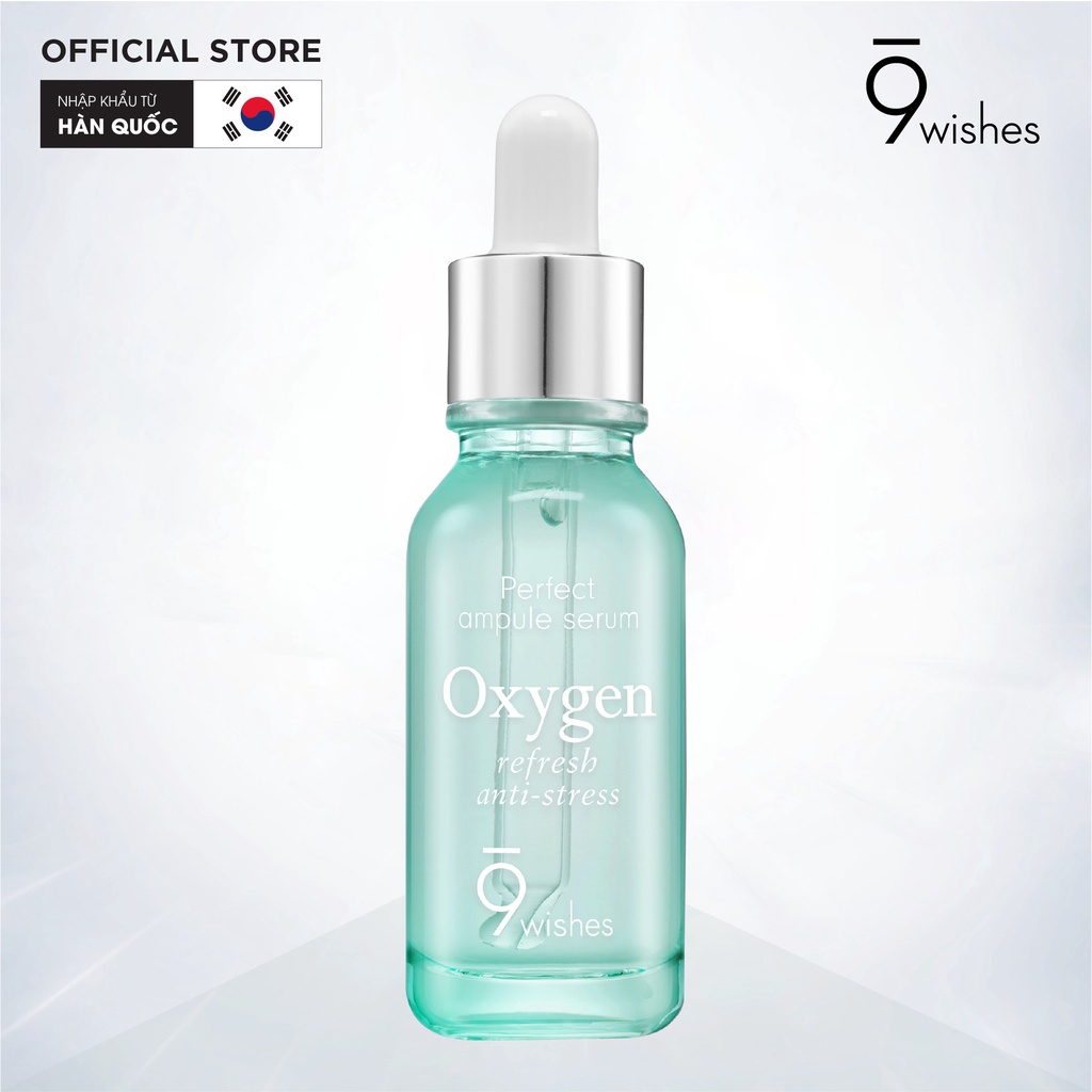 Tinh chất trẻ hóa da 9 Wishes Extreme Oxygen Ampule Serum