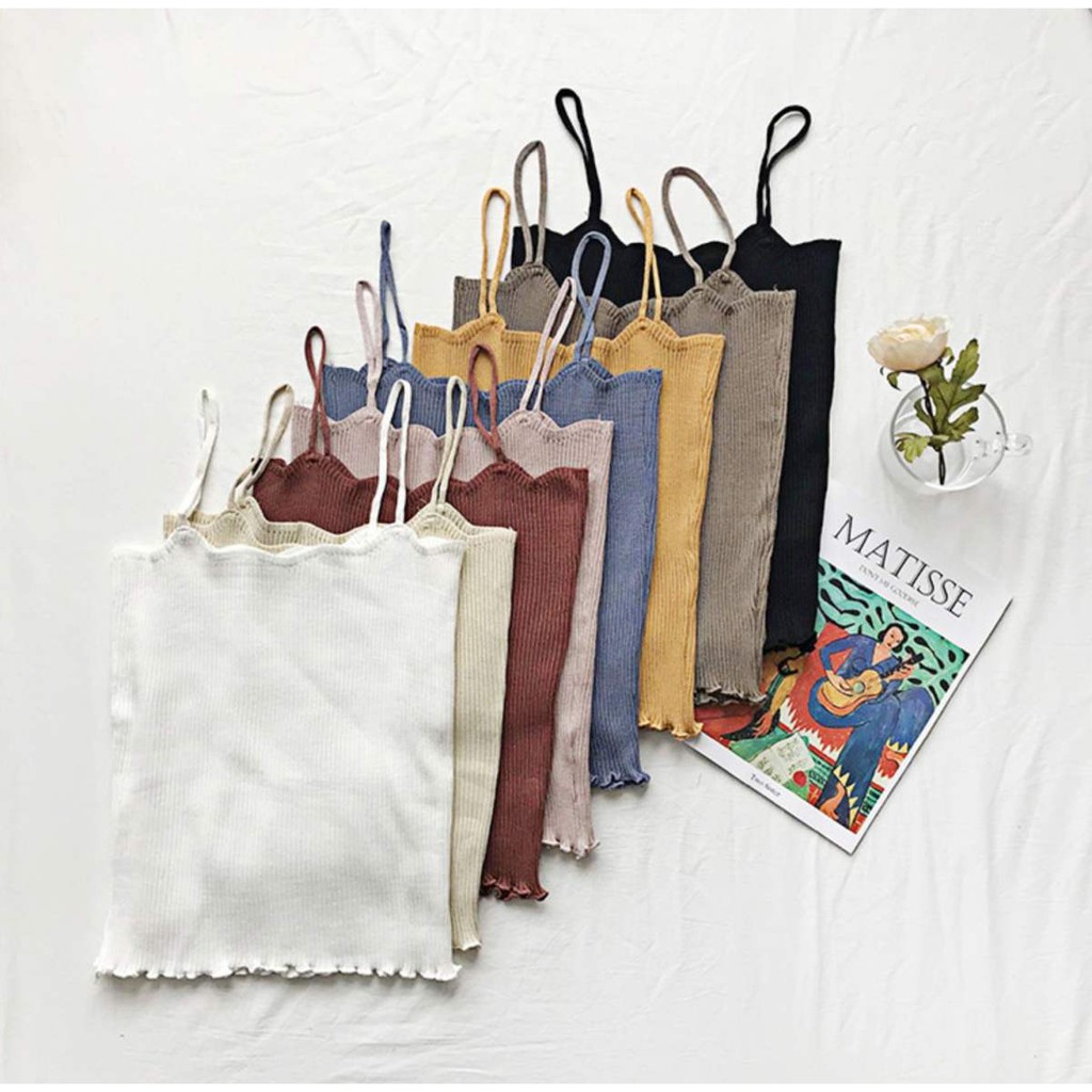 Áo dây mùa hè co giãn thoải mái - Áo hai dây body cách điệu cá tính hàng nhập cao cấp | BigBuy360 - bigbuy360.vn