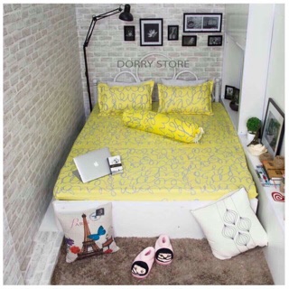 Bộ Drap cotton poly 