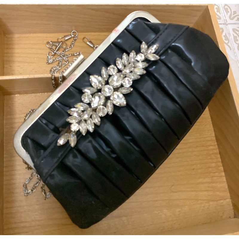 Túi Đầm Đeo Vai Gắn Hoạ  Tiết Cao Cấp