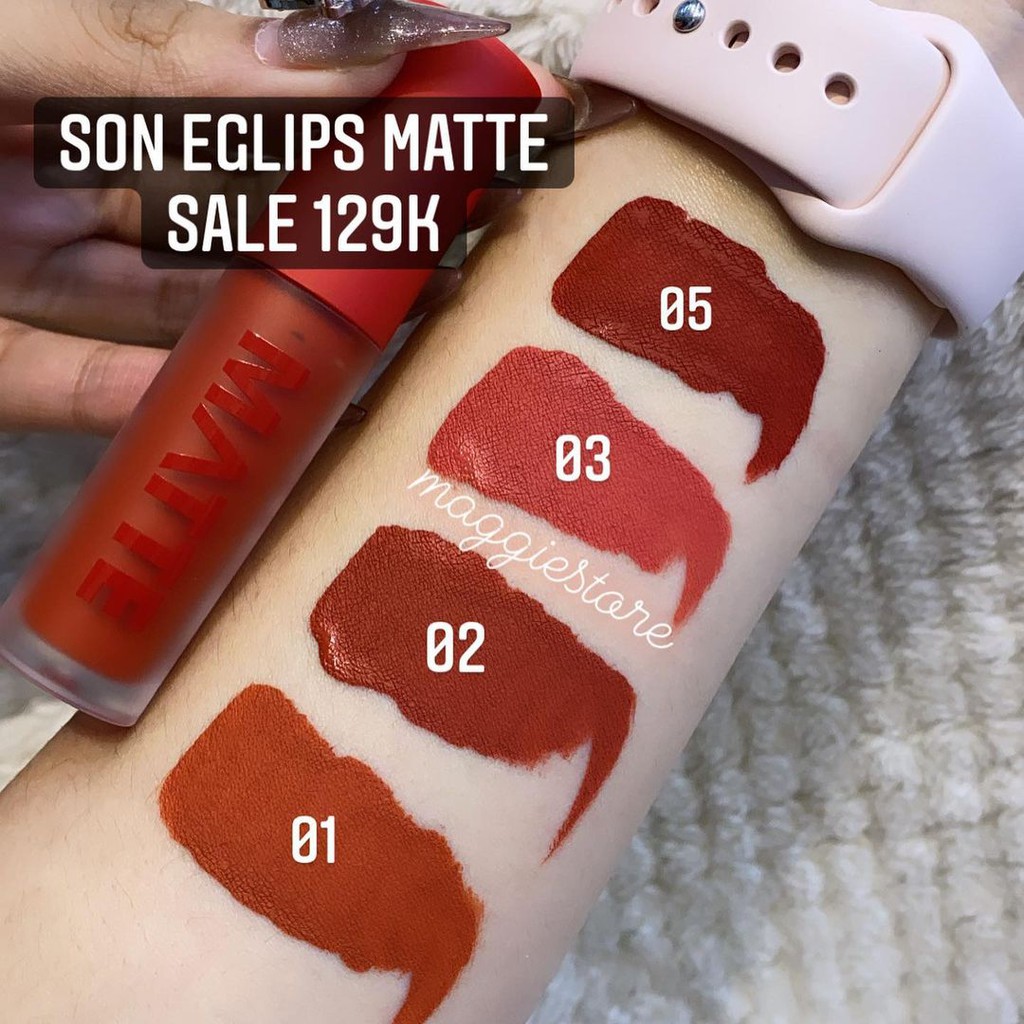 Son kem lì EGLIPS MATTE FIT LIP LACQUER