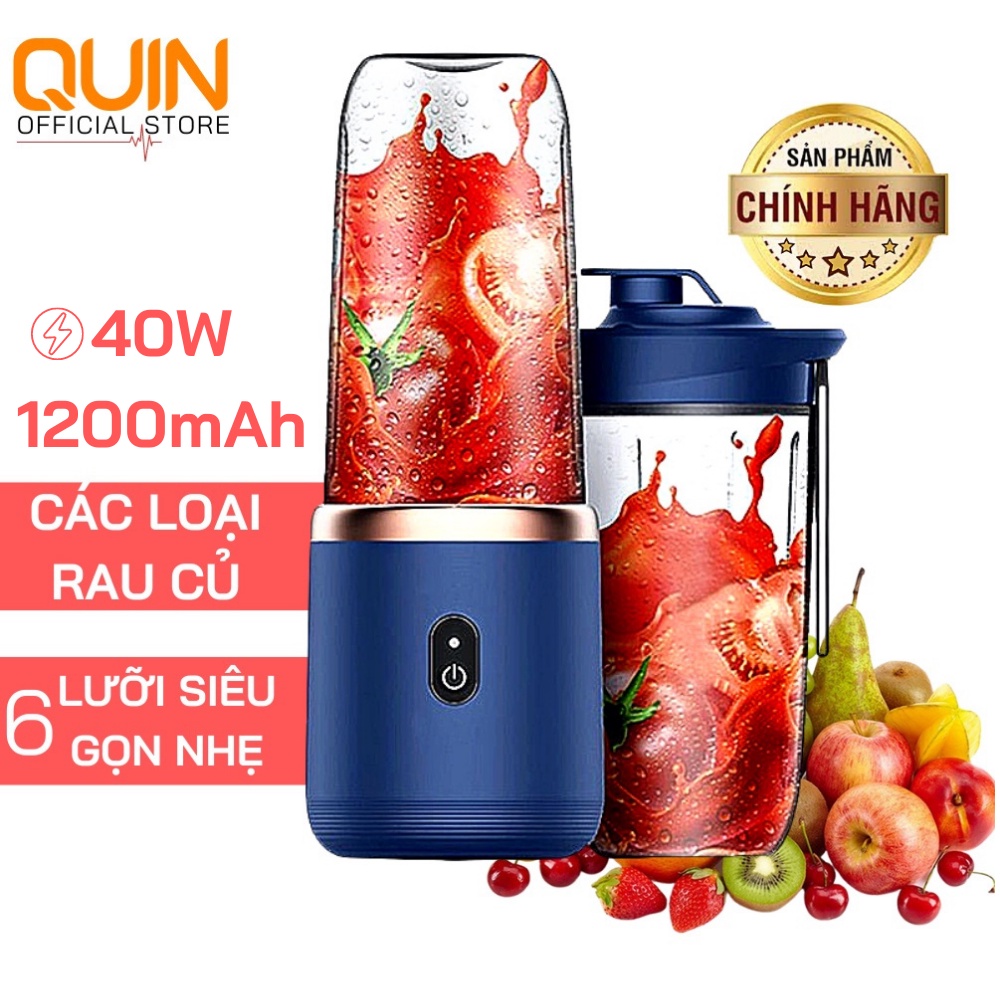 Máy Xay Sinh Tố Cầm Tay Juicing Cup 6 Lưỡi Siêu Gọn Nhẹ