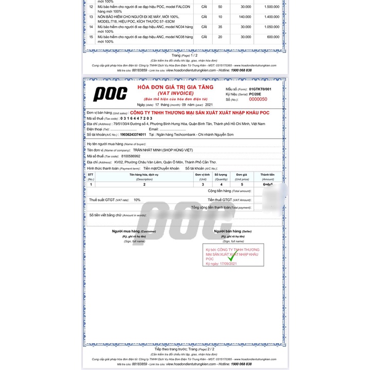 Mũ bảo hiểm xe đạp thể thao POC ANC-03 chính hãng, Nón bảo hiểm POC thể thao, Nón bảo hiểm xe đạp chính hãng full box