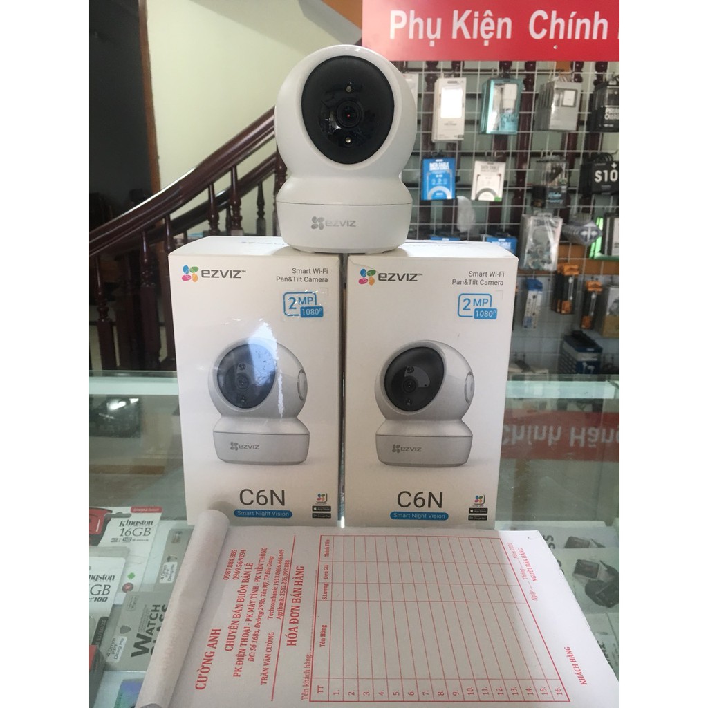 Bộ Kit camera IP Wifi EZVIZ 4 kênh CS-BW3824B0-E40 + 4 Cam C6N ( Giá sốc )