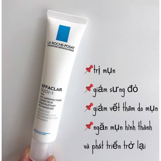 Kem Bôi Giúp Giảm Mụn Hiệu Quả La Roche-Posay Effaclar Duo [+]