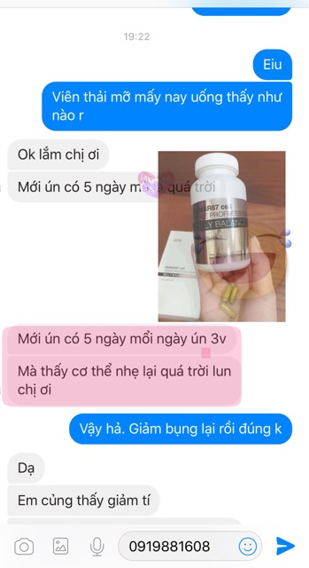 Viên Uống Huỷ Mỡ Belly Balance Chiết 45 Viên dùng thử