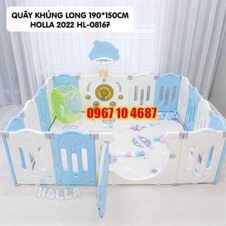 Quây nhựa khủng long holla, quây nhựa cho bé holla 2022