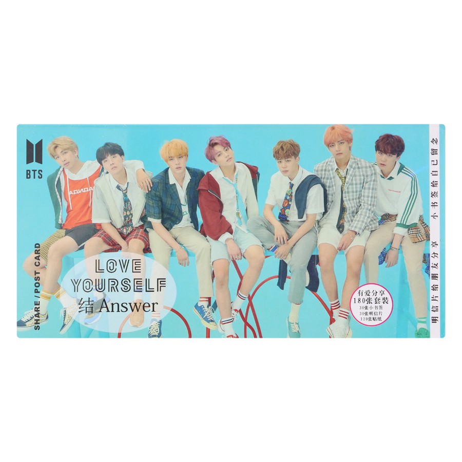 Bộ Postcard Ban Nhạc BTS - Answer (19 x 9.5 cm)