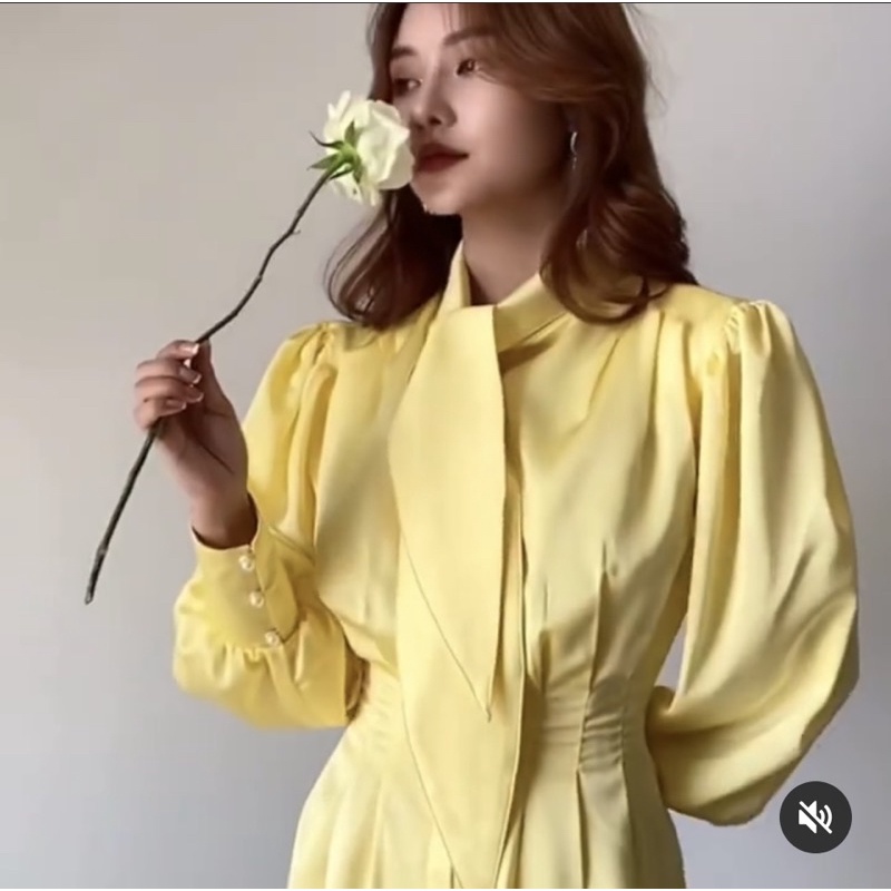 Yellow Dress _ Ononmade