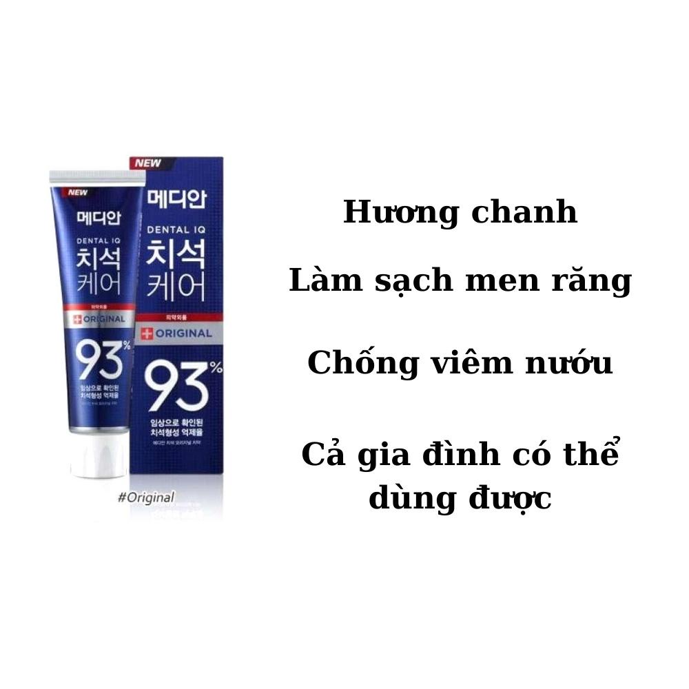 Kem làm thơm miệng đánh trắng răng Median 93 Hàn Quốc 120gr NPP Nam Châu