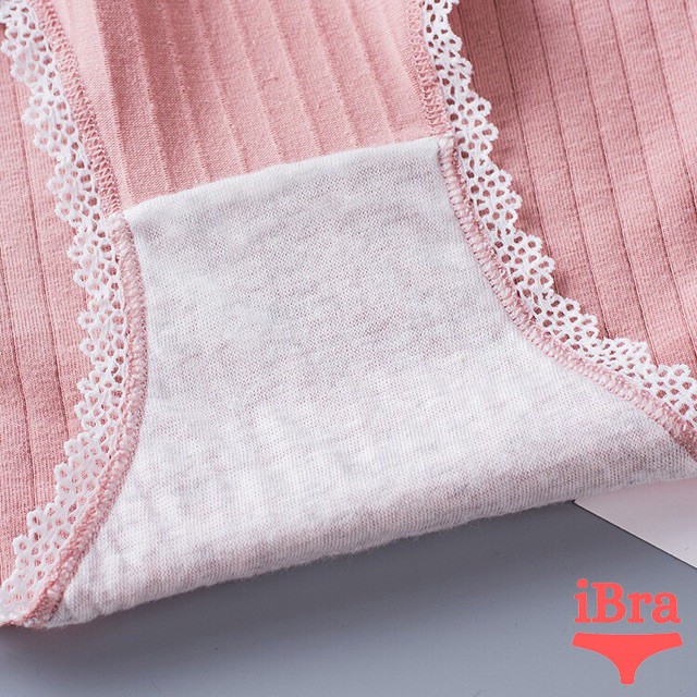 [Mã 12FASHIONSALE1 giảm 10K đơn 50K] Quần Lót Cotton Tăm Viền Ren nơ cài trước xuất Nhật hàng chất lượng cao | BigBuy360 - bigbuy360.vn