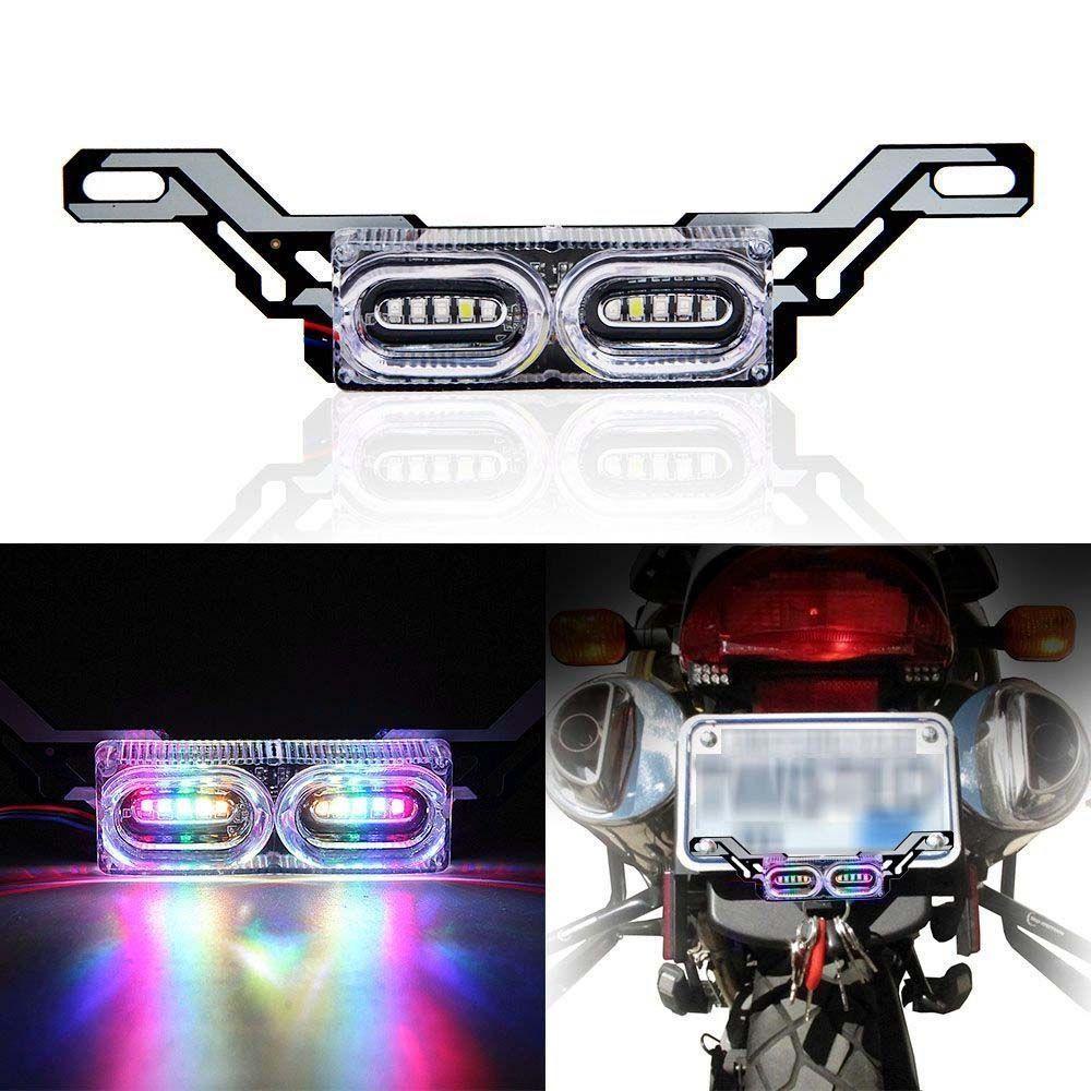 Đèn LED DRL Nhiều Màu Cảnh Báo Dừng Xe Máy