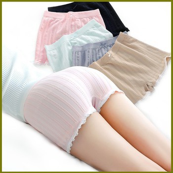 [sale sập sàn] Quần lót mặc trong váy gân tăm siêu kute co giãn 4 chiều thông hơi thoáng khí
