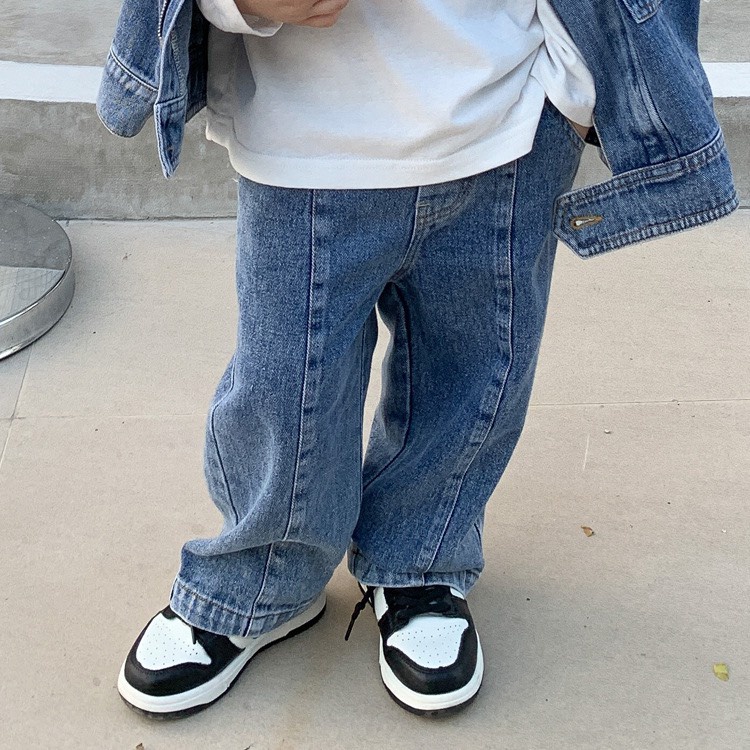 Quần jean dài ống côn thời trang cho bé Q878 [FORM LỚN HƠN 1 SIZE ]