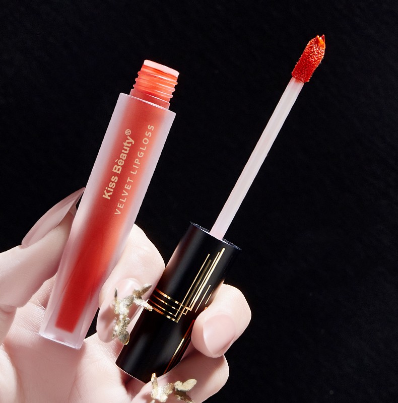 (Hàng Mới Về) Son Môi Kiss Beauty Kết Cấu Nhung Mịn Chống Thấm Nước Không Phai | BigBuy360 - bigbuy360.vn