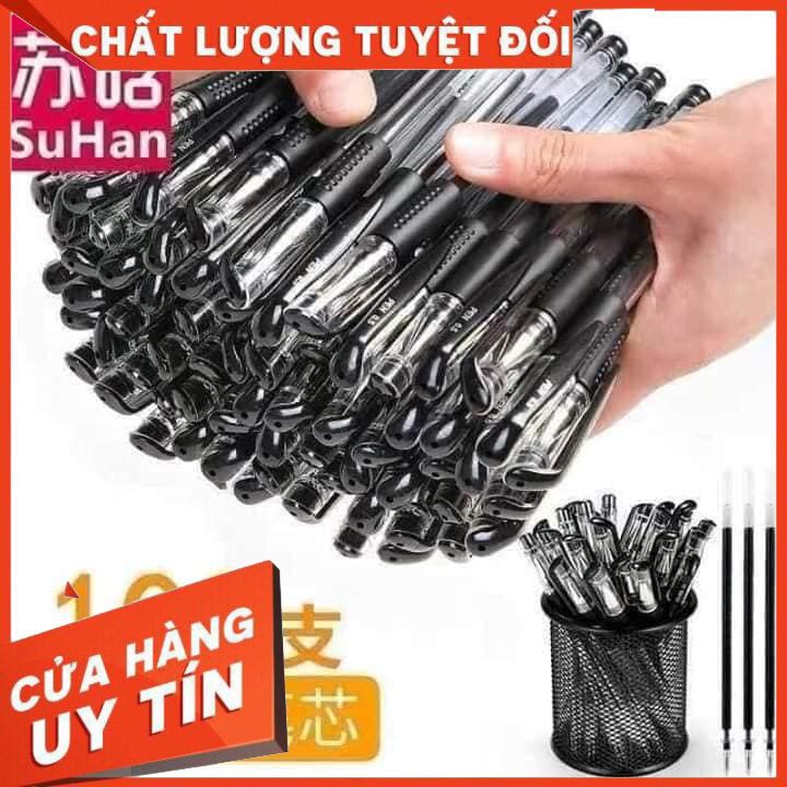 Bút bi nước văn phòng 0.5mm mực đều, nét chữ đẹp