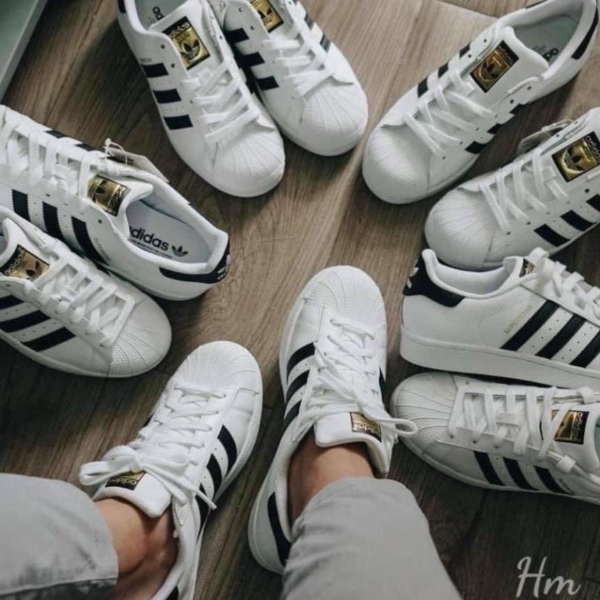🐱 ❗ ┋GIày superstar mũi sò màu trắng sọc đen, thể thao adidas nam nữ cao cấp sezi 36_43 ️🏆