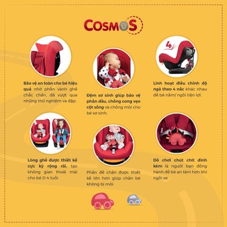 Ghế Ngồi Ô Tô Chicco Cosmos