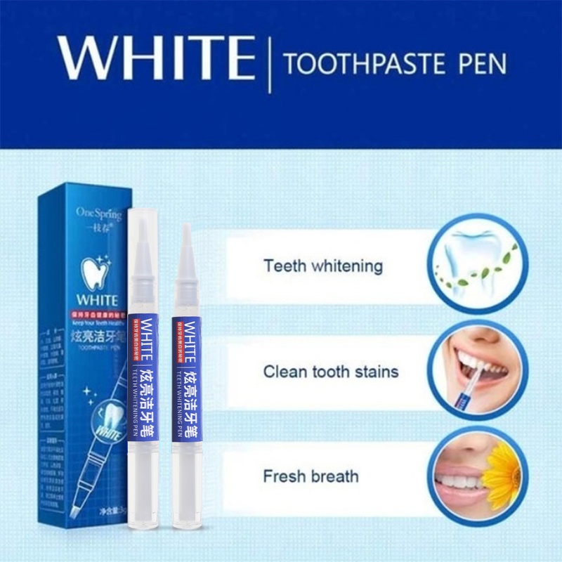 Bút Gel Làm Trắng Răng Cà Phê Vết Bẩn Và Làm Mạnh Răng