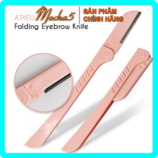 Dao cạo tỉa lông mày APIEU Folding Eyebrow Knife thiết kế gập an toàn