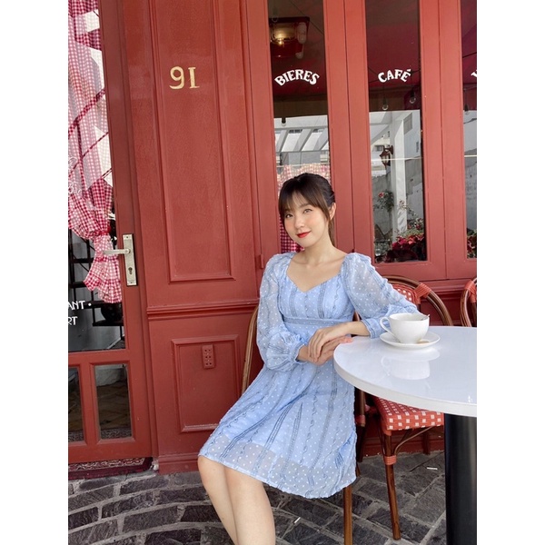 Đầm xanh Ceci Cela