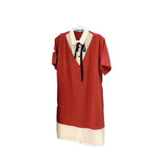 Đầm sơ mi mix color SODA POP