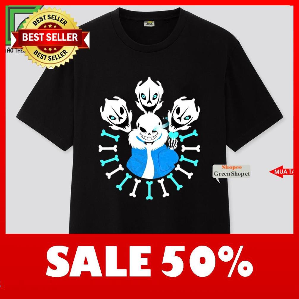 SALE HOT Áo Thun Game Undertale Error Sans V3 Siêu Ngầu -Có Size Trẻ Em 3 Màu S231