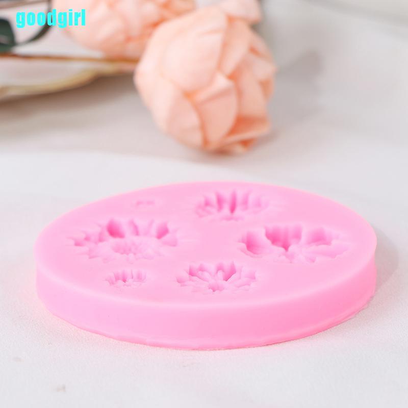 Khuôn Silicone Tạo Hình Hoa Hướng Dương 3d Trang Trí Bánh
