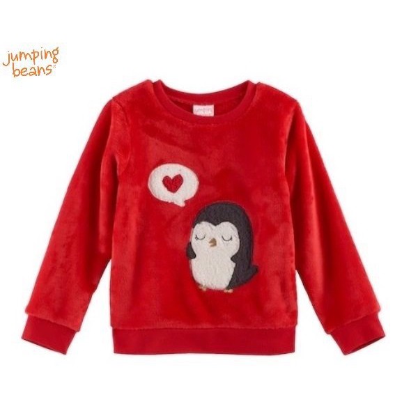 [1-3Y] Aó lông Disney x Jumping Beans - Đỏ