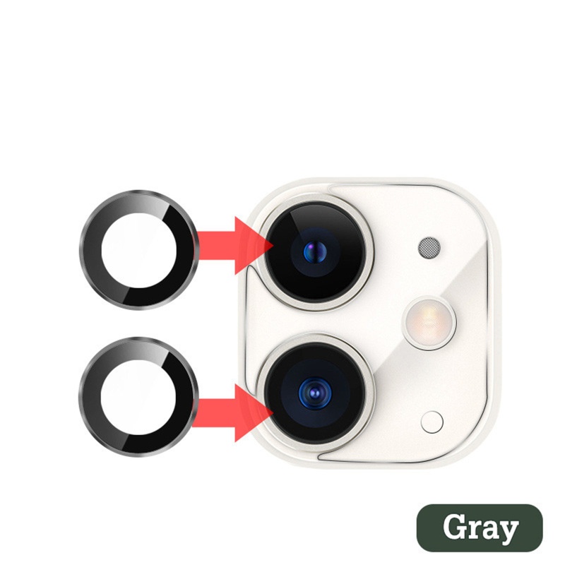 Kính Cường Lực Bảo Vệ Ống Kính Máy Ảnh Cho Iphone 12 / 11 Pro Max