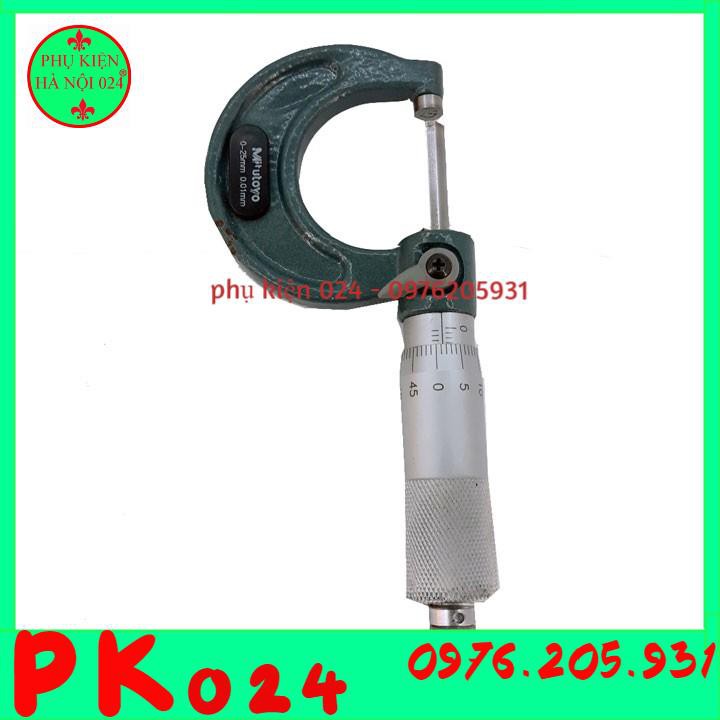 Panme đo ngoài cơ khí Mitutoyo 103-137, 0-25mm-0.01,Chuyên Dụng Cao Cấp
