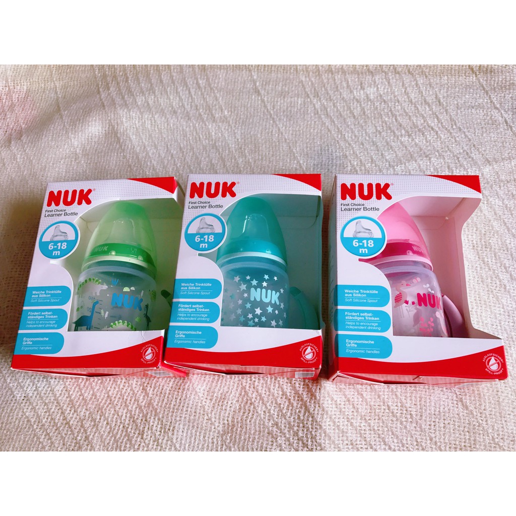 Bình tập uống NUK Baby Gluck