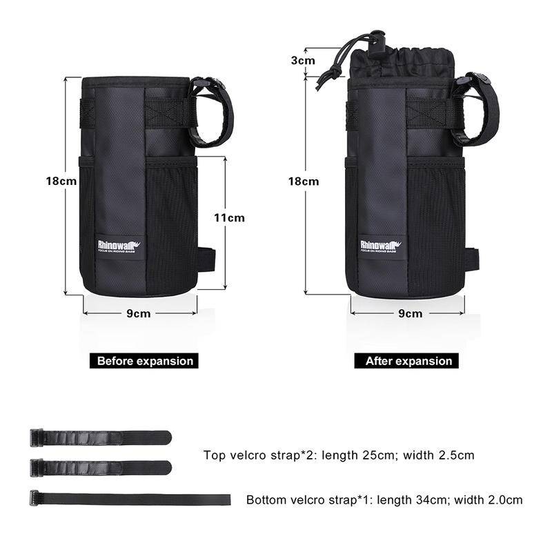 Rhinowalk Túi đựng bình nước handlebar bag bike
