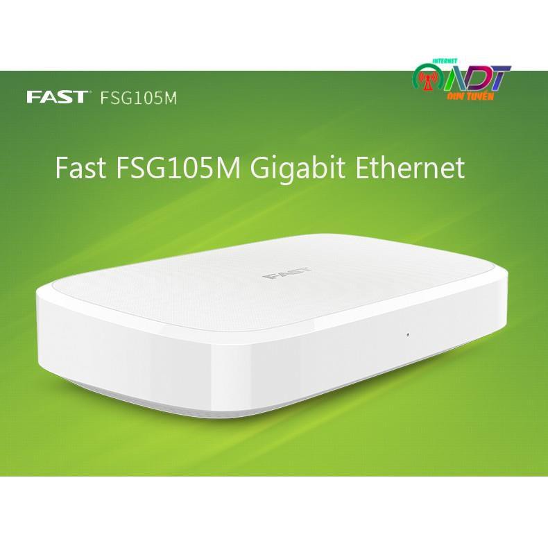 ✅ Switch POE af - 5 port Full Gigabit Mercury MSG05CP 43W Vỏ Thép - cấp nguồn poe wifi , camera