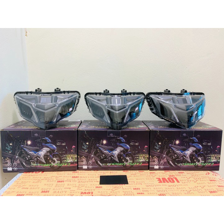 Đèn pha LED 2 tầng MAGIC CHO Yamaha Exciter 150, Y15ZR, LC150