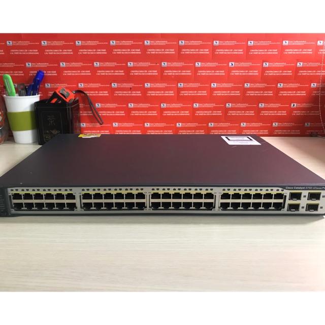 Thiết bị chuyển mạch Core Switch Cisco Catalyst WS-C3750V2-48PS-S