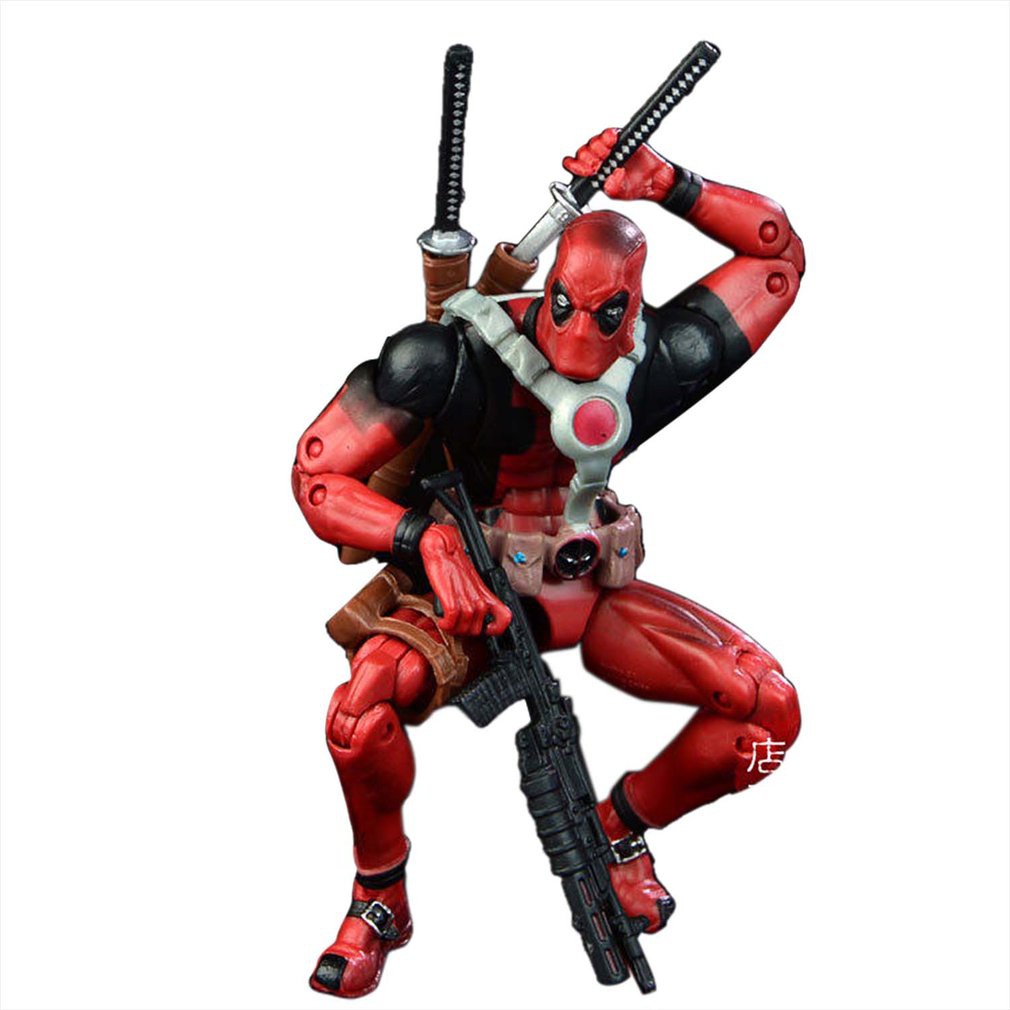 Mới Đồ trang trí Đồ Chơi Nhân Vật Deadpool 6 Inch