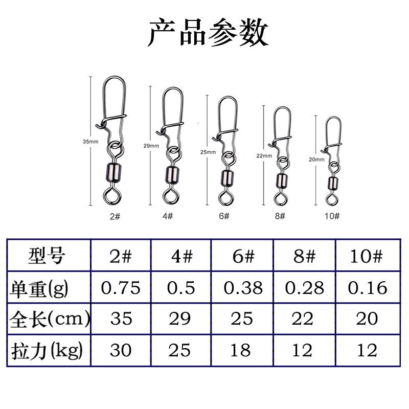 Bộ 10 Khóa Linh Chống Xoăn cao cấp