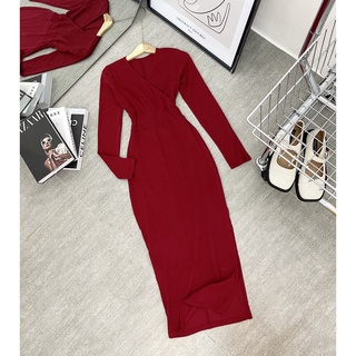 ĐẦM BODY CỔ V ĐẮP NGỰC