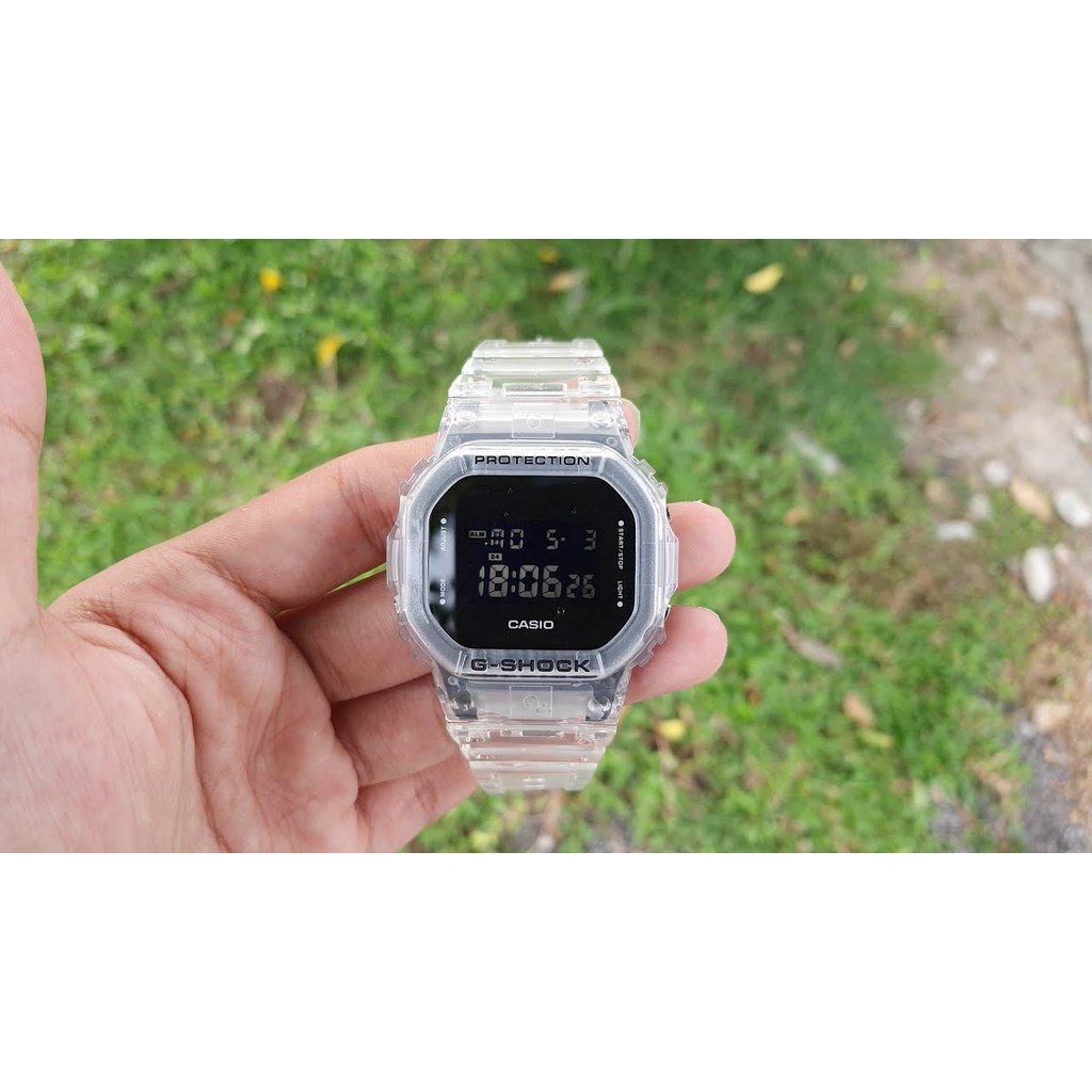 Đồng hồ nam dây nhựa G-SHOCK chính hãng Casio Anh Khuê DW-5600SKE-7DR
