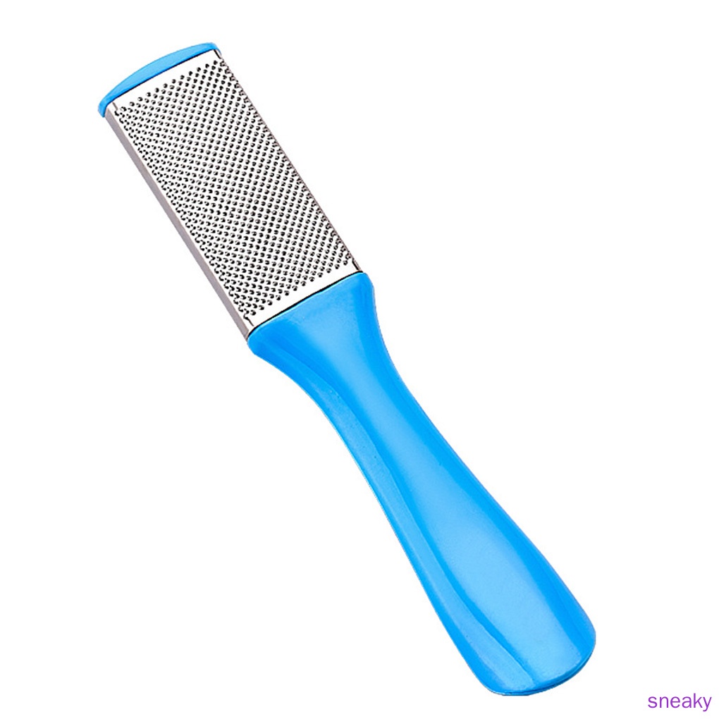 [Hàng mới về] Dụng cụ chà gót chân bằng thép không gỉ cứng cáp tiện dụng