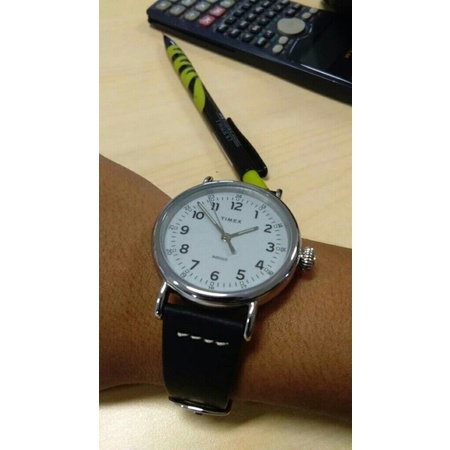 Đồng hồ Nam Timex Standard Leather Strap Watch - 40mm TW2T69200 Dây Da - Chính Hãng