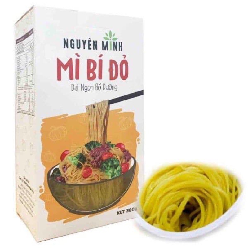 Mì rau củ Nguyên Minh mè đen gói 300g , cung cấp dinh dưỡng cho bé