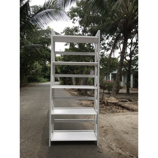 Kệ sách 5 tầng 65 màu trắng