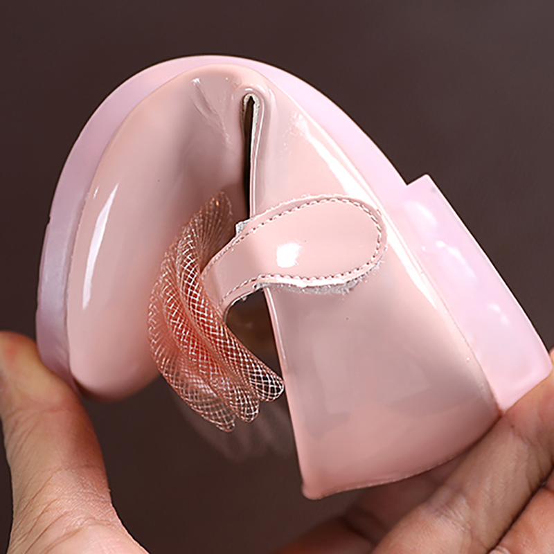 Giày búp bê đế mềm màu trơn thiết kế xinh xắn dành cho bé gái