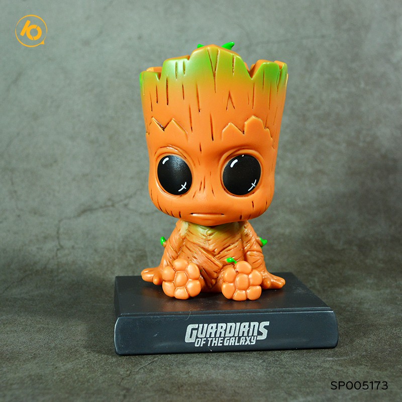 Mô hình Marvel Avengers các siêu anh hùng Deadpool/Spiderman/Groot để bàn - 11cm